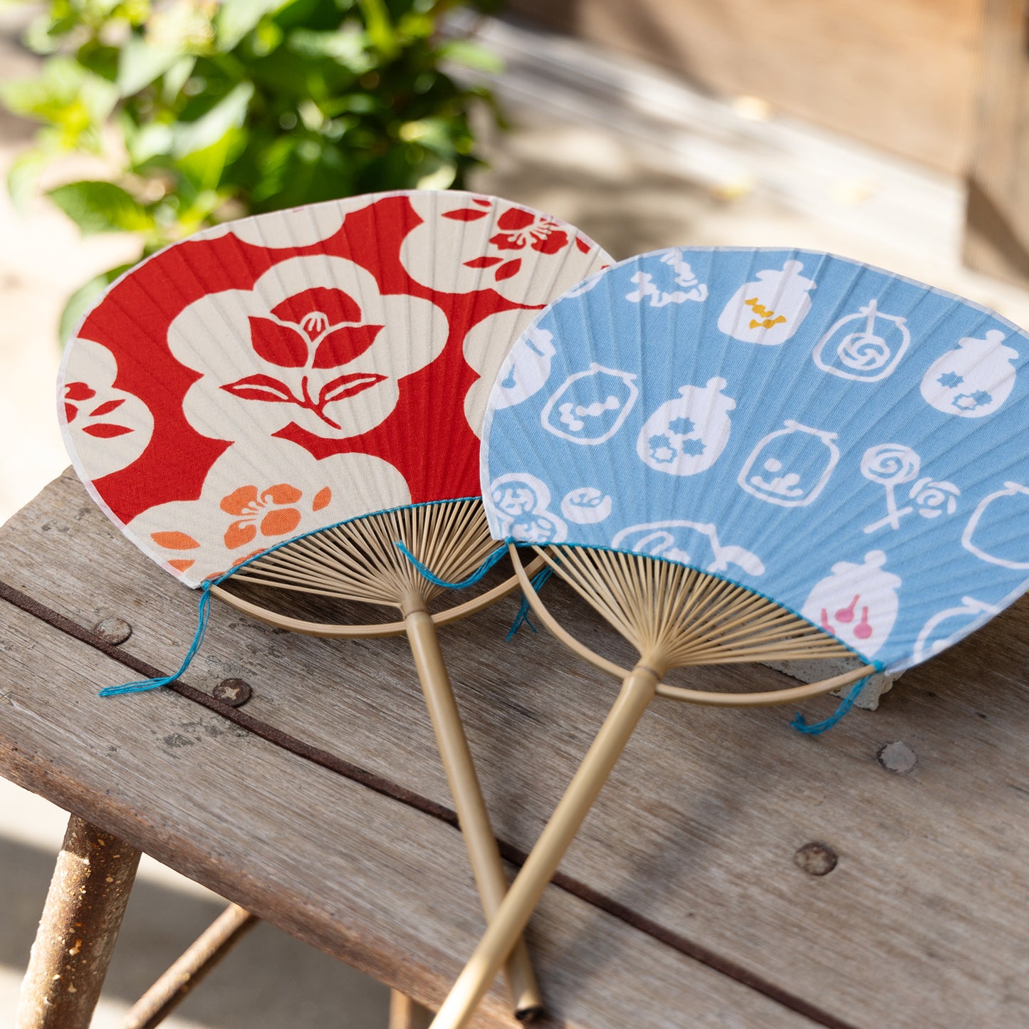 布うちわ 花ごのみ