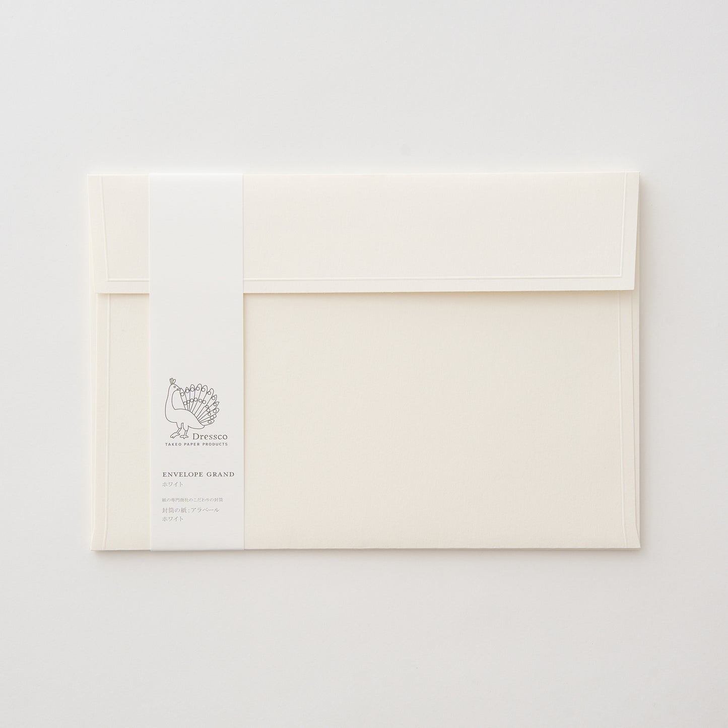 Dressco エンベロープ グランド ホワイト 3枚