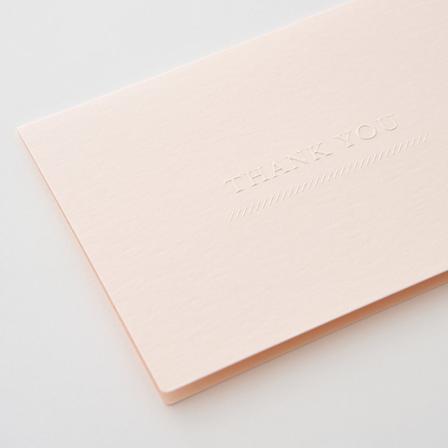 Dressco グリーティングカード Thank you コーラル