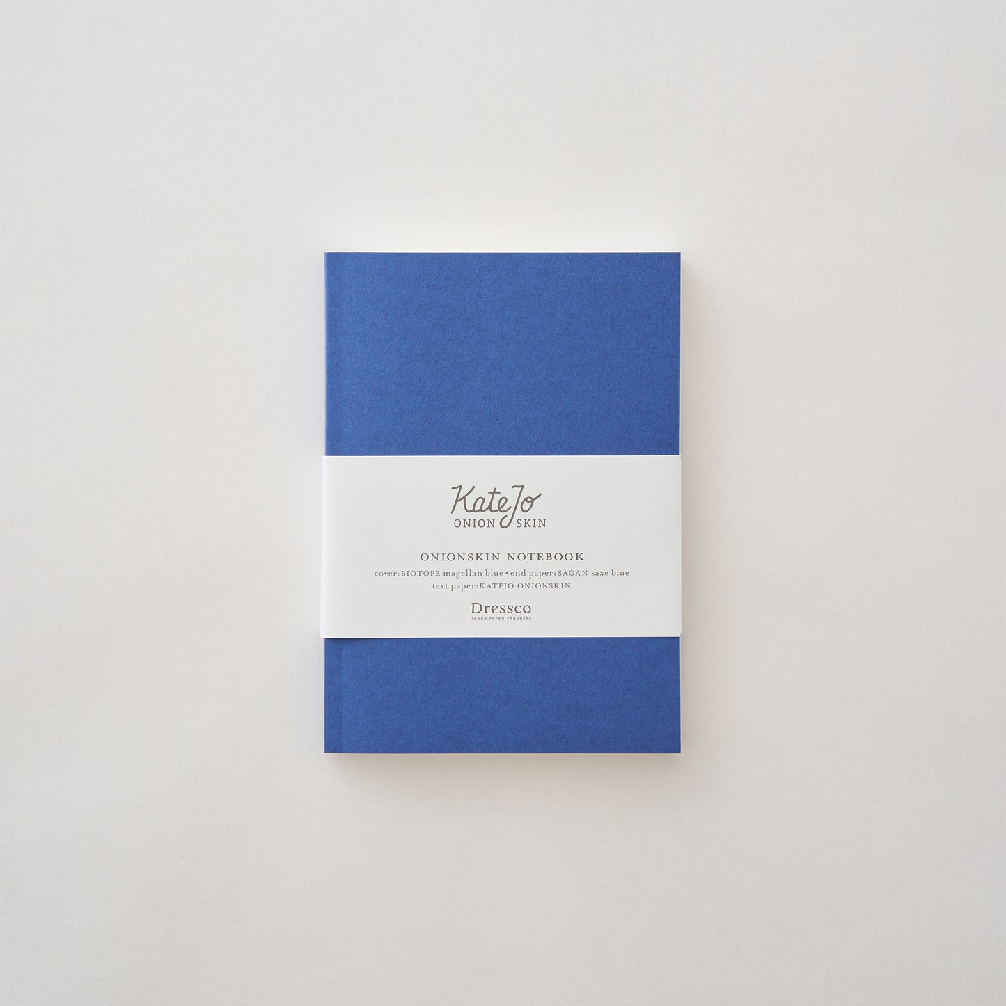 Dressco オニオンスキンノートブック マゼランブルー
