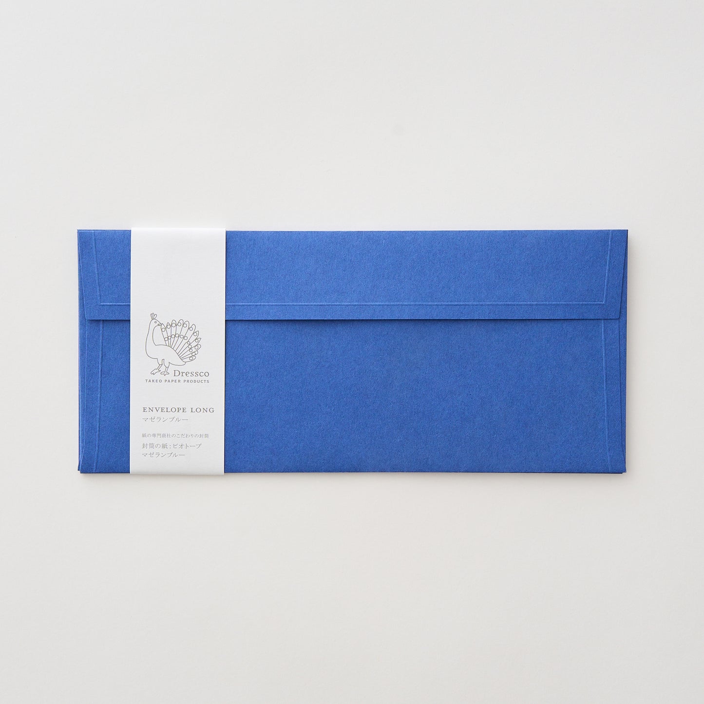 Dressco エンベロープ ロング マゼランブルー 3枚