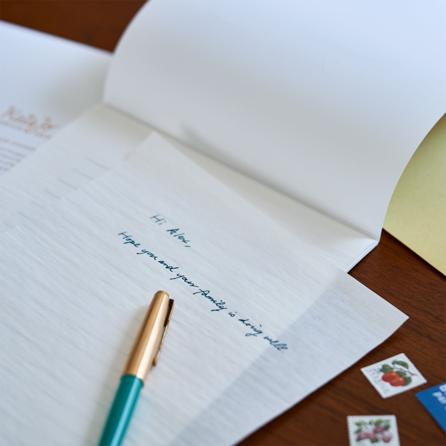 Dressco レターパッド ケイトジョーオニオンスキン ホワイト 20枚