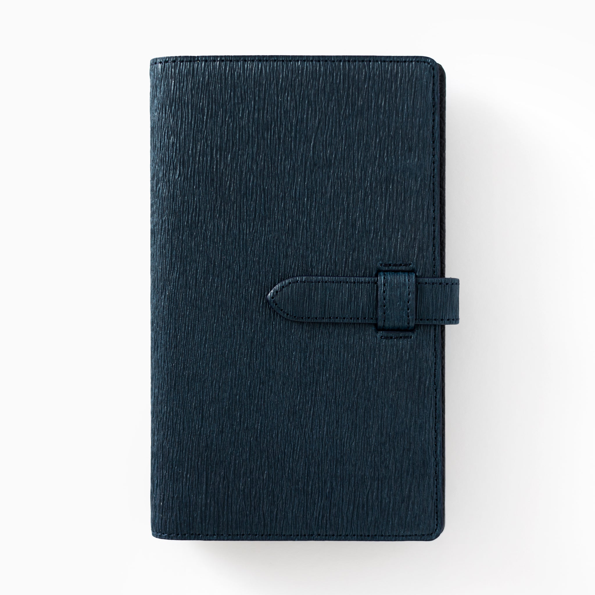 伊勢擬革紙 システム手帳 バイブルサイズ 紫紺 数量限定 – products
