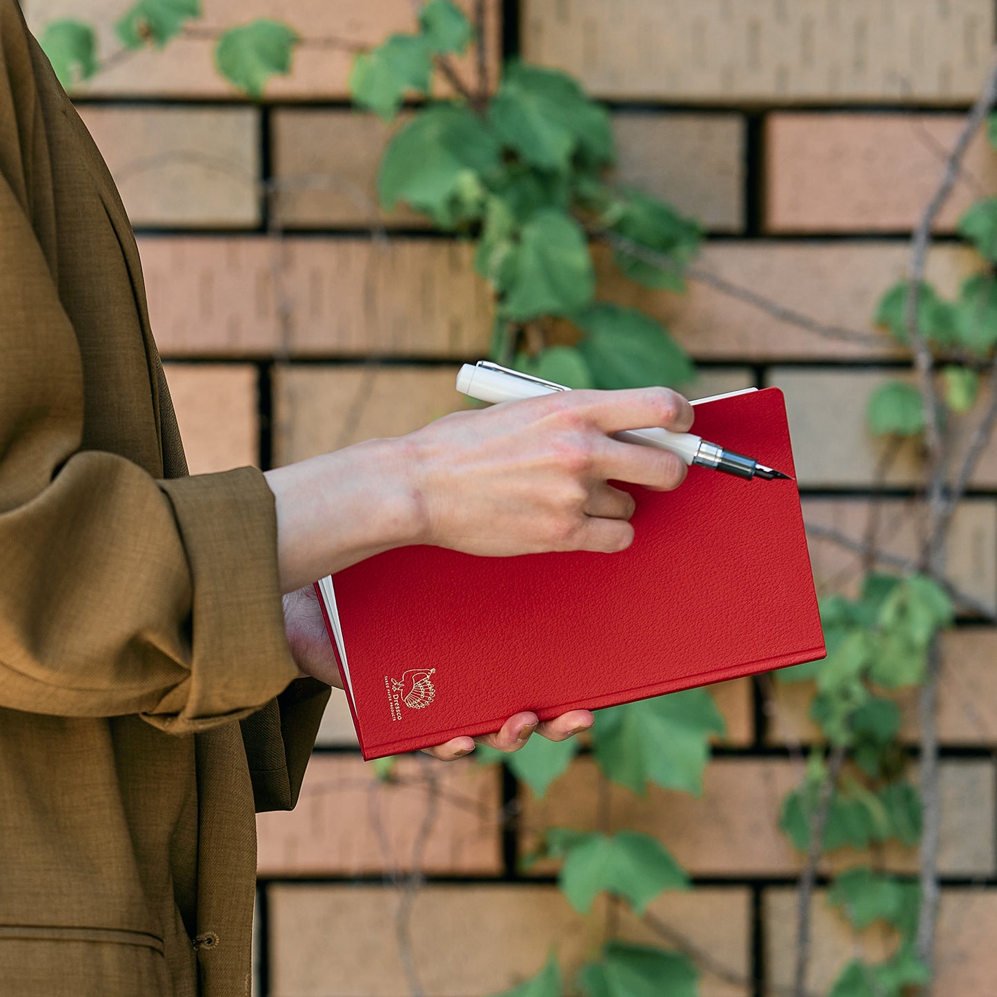 Dressco ペーパーノートブックL あかね