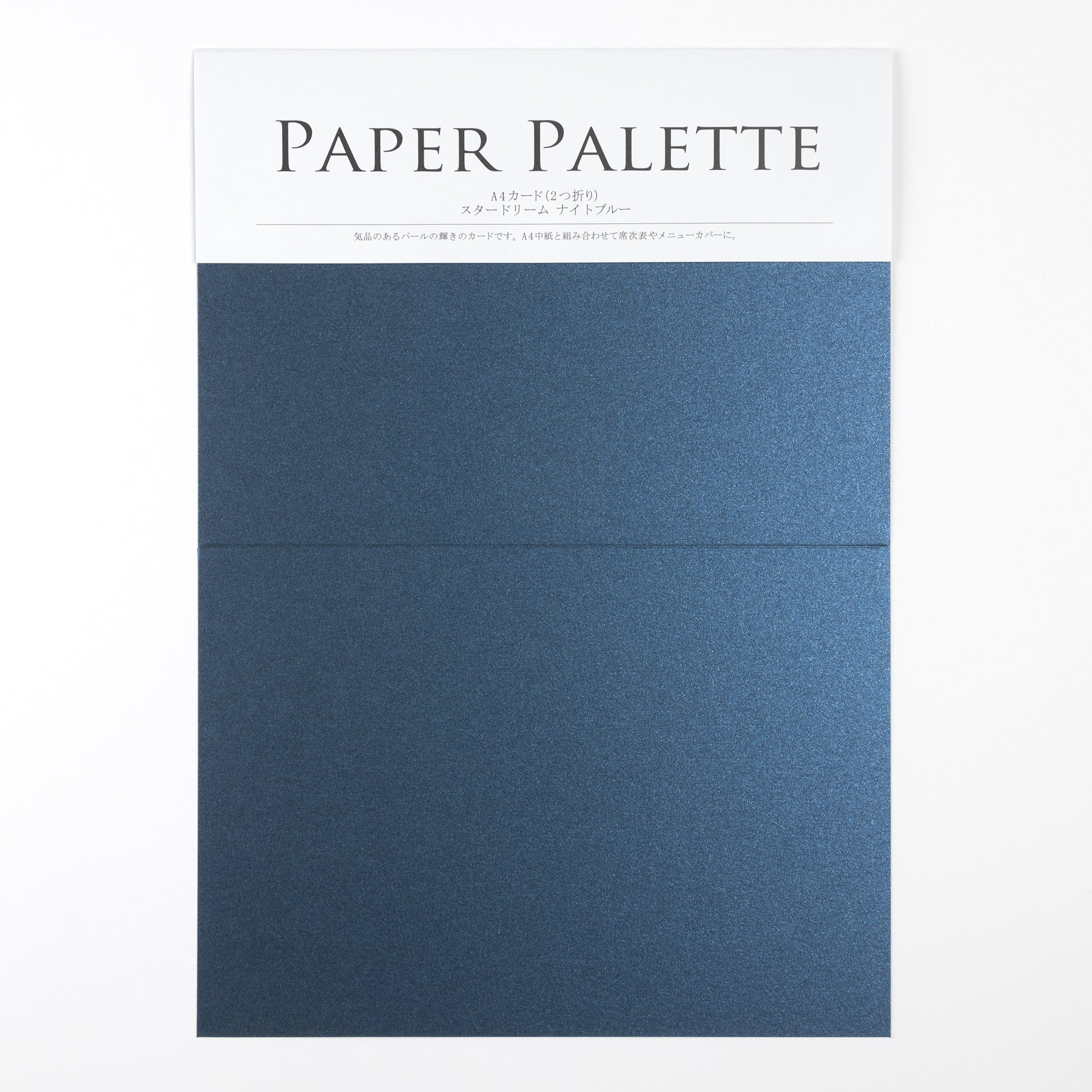 PAPER PALETTE A4 スタードリーム ナイトブルー | products.takeopaper.com