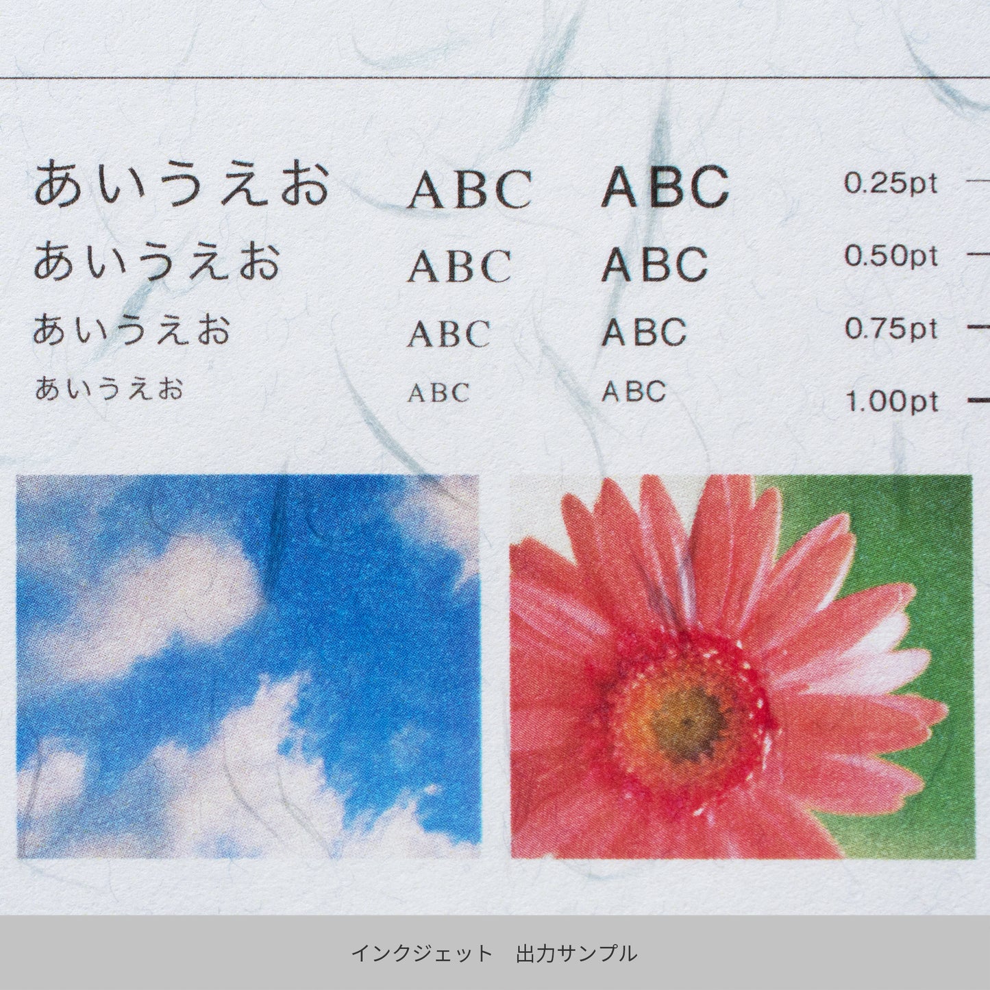 心づく紙 新オボナイ 鼠花 A4 10枚