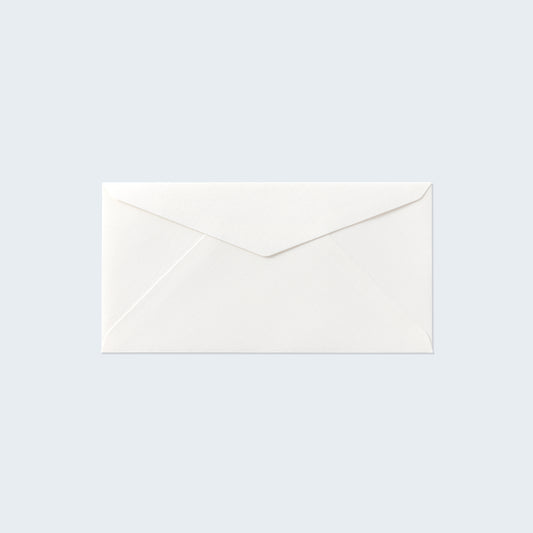 PAPER PALETTE 洋6封筒 波光 白 50枚