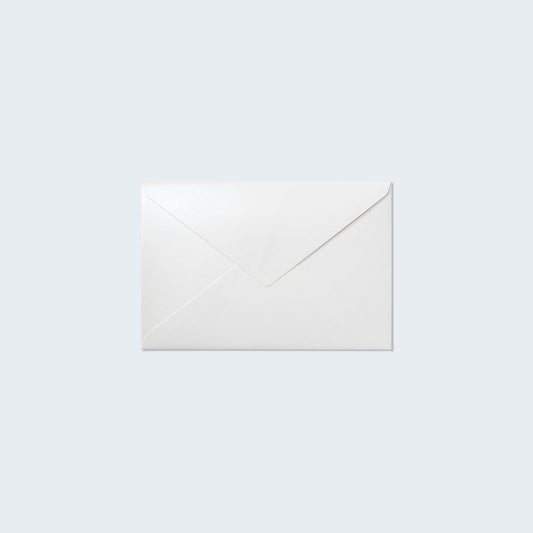PAPER PALETTE 洋3封筒 ペルーラ スノーホワイト 50枚