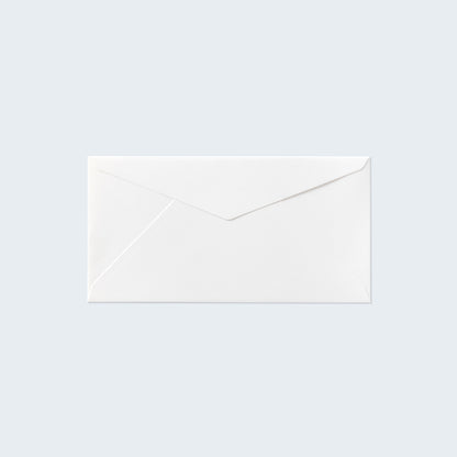 PAPER PALETTE 洋6封筒 ペルーラ スノーホワイト 50枚