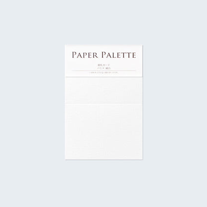 PAPER PALETTE 席札カード パミス 純白 10枚