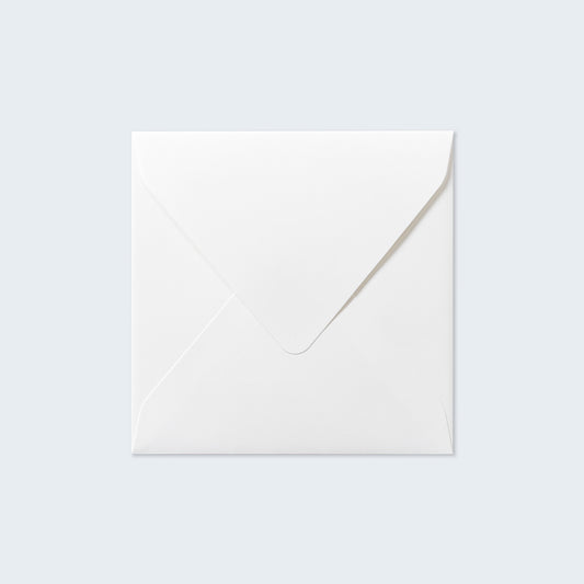 ENVELOPE スクエア封筒160ｘ160 アラベール ウルトラホワイト 10枚