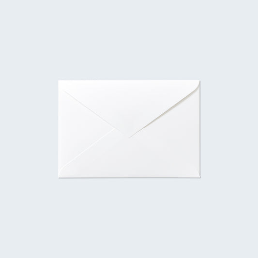 PAPER PALETTE 洋2封筒 ルミネッセンス マキシマムホワイト 50枚