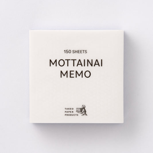 MOTTAINAI MEMO assorted-06