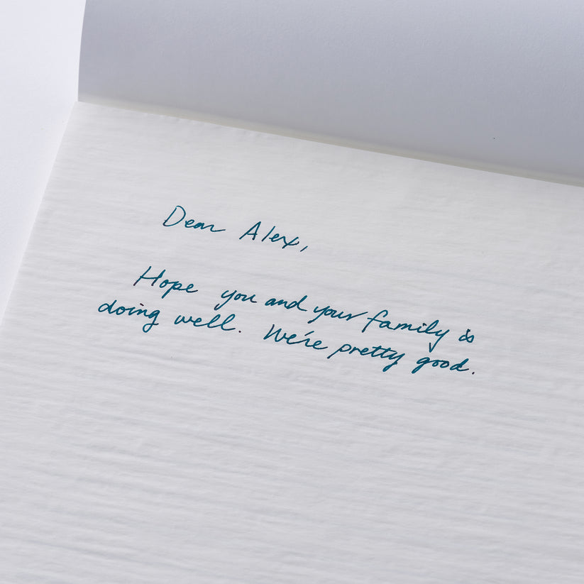 TAKEO PAPER Dressco Letter Pad - Kate Jo Onion Skin White