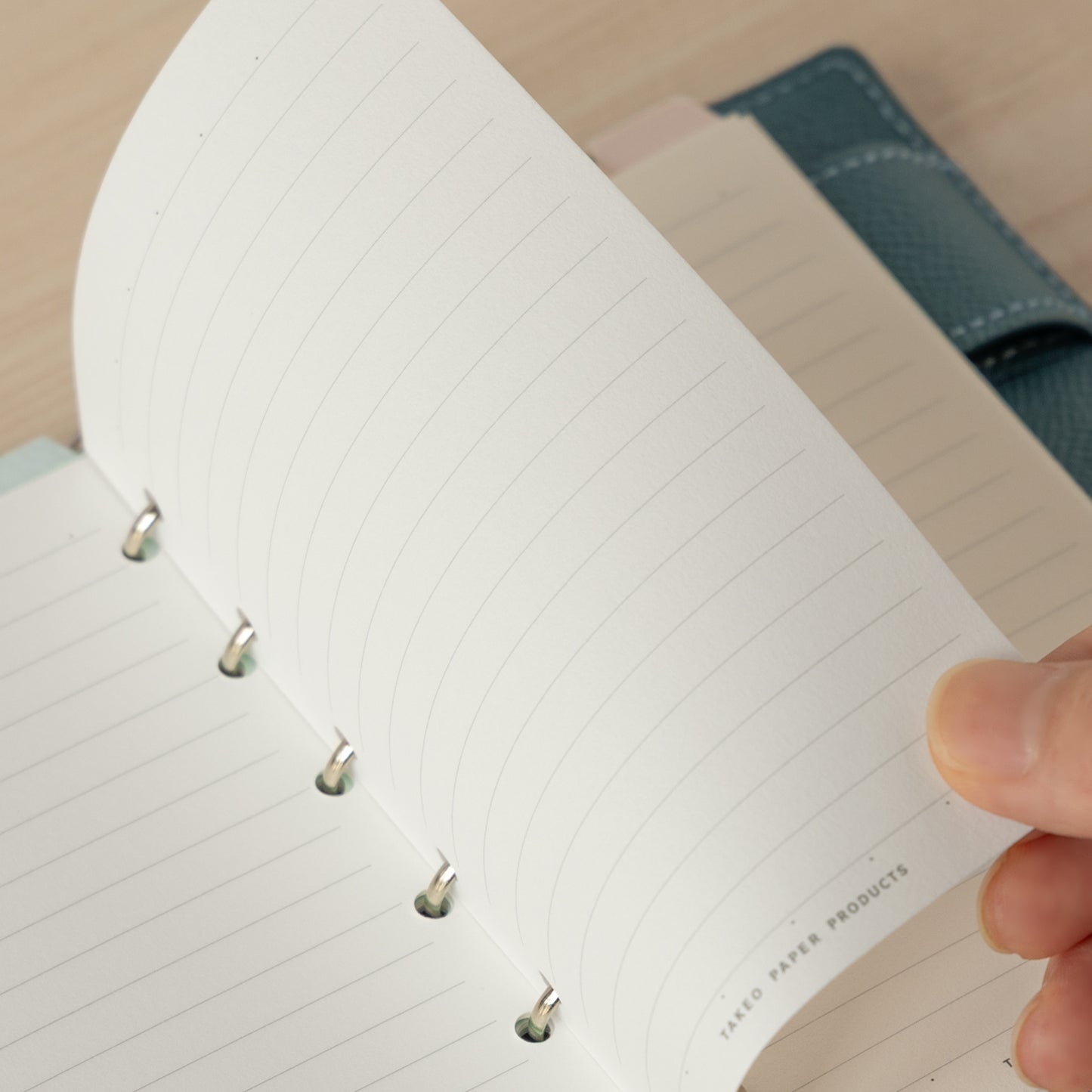 システム手帳リフィル 風光 6mm罫線 ミニ6サイズ