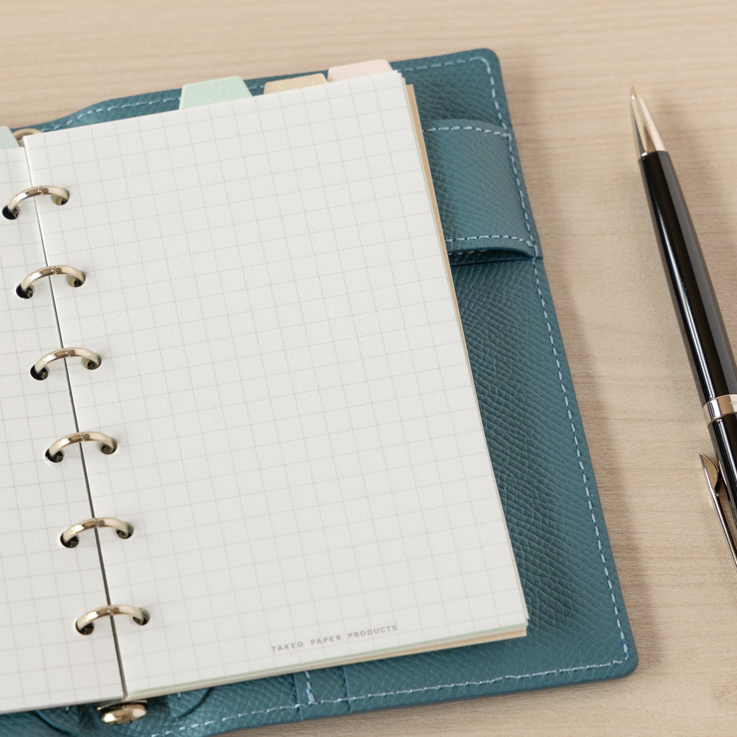 システム手帳リフィル 風光 5mm方眼 ミニ6サイズ