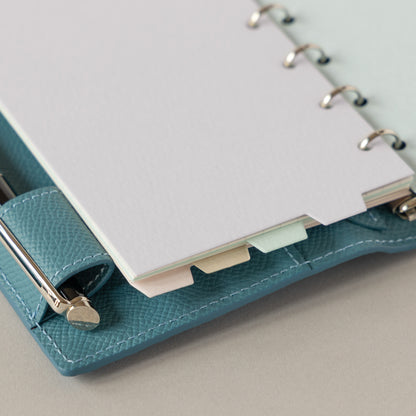 システム手帳リフィル インデックス トップ5段 マーメイド ミニ6サイズ