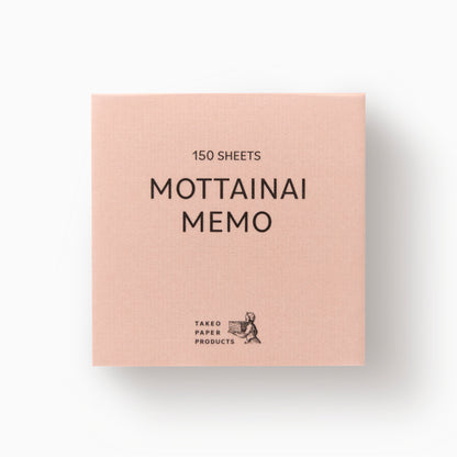 MOTTAINAI MEMO ジャンフェルト