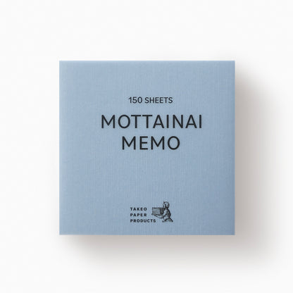 MOTTAINAI MEMO assorted-25