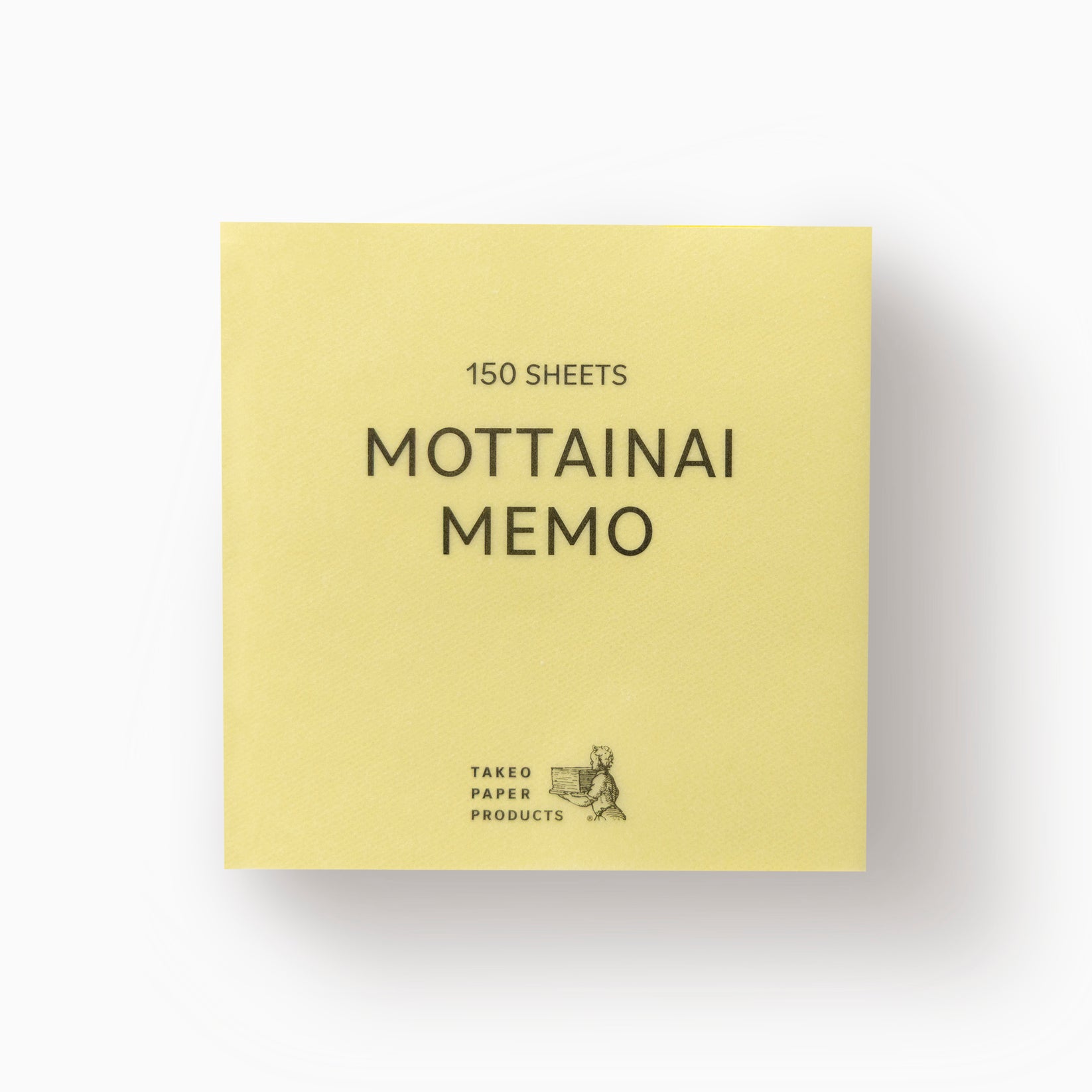 TAKEO PAPER MOTTAINAI MEMO - Assorted 27