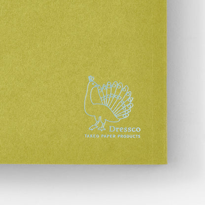 Dressco オニオンスキンノートブック ラージ ピスタチオ paper & color collection 2026 数量限定