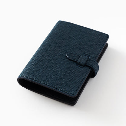 【予約商品】伊勢擬革紙 システム手帳 M5サイズ 紫紺 数量限定