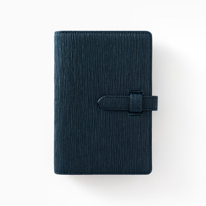 【予約商品】伊勢擬革紙 システム手帳 ミニ6サイズ 紫紺 数量限定