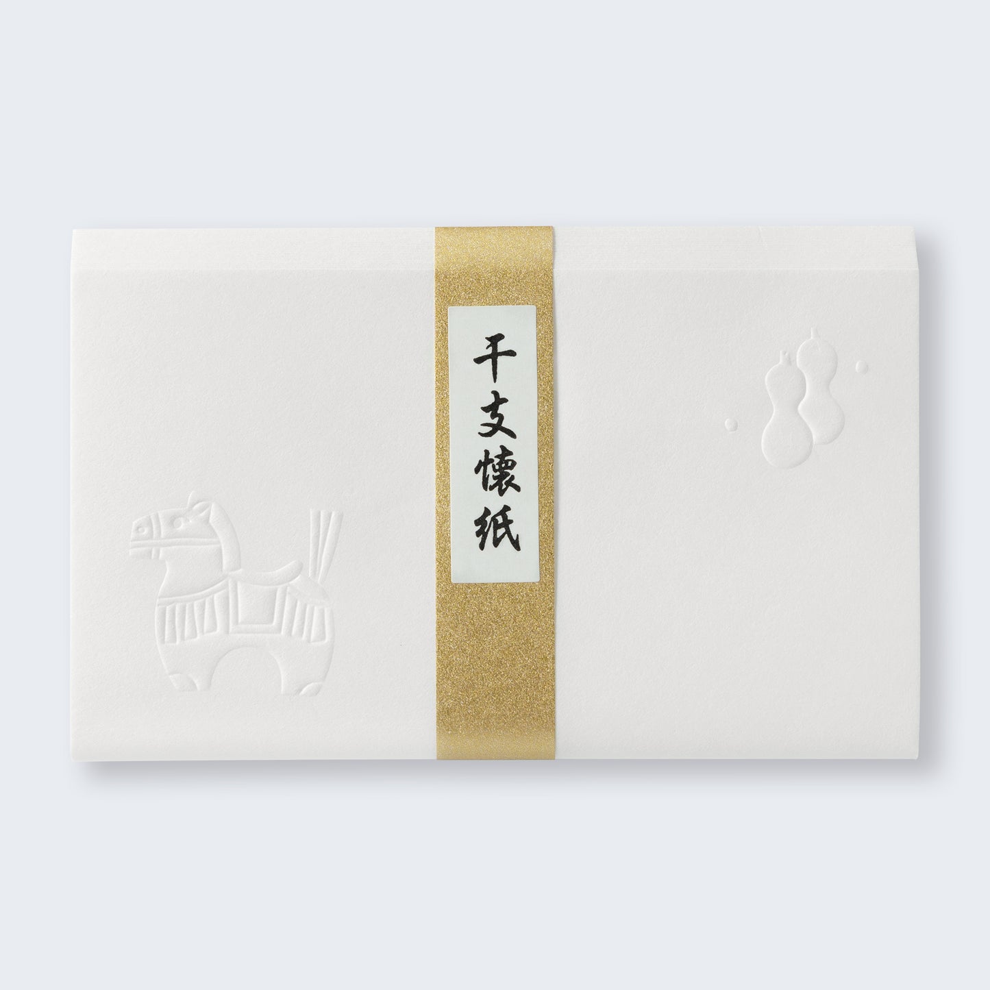 干支懐紙  午  金帯 30枚