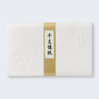 干支懐紙  午  金帯 30枚