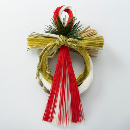わらと水引リース 大