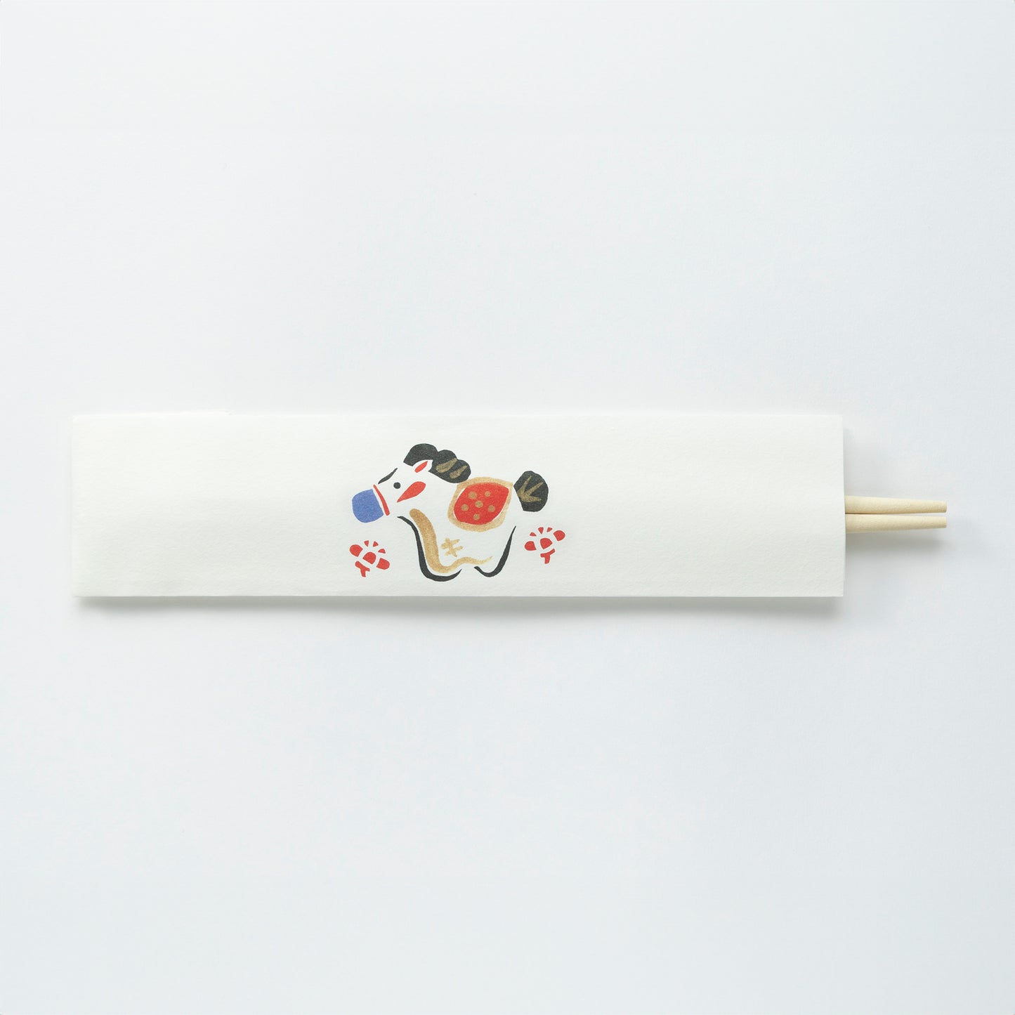 型染デザイン十二支箸 午