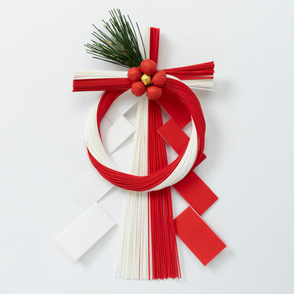 紅白水引梅飾り