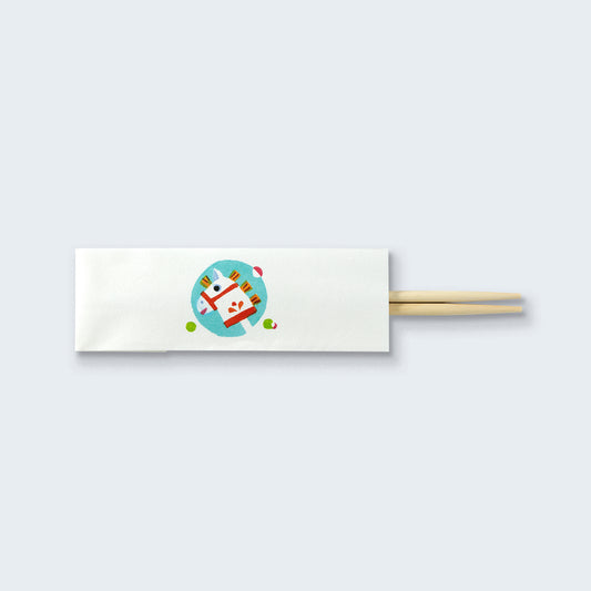 干支の箸 午 子ども用 ブルー