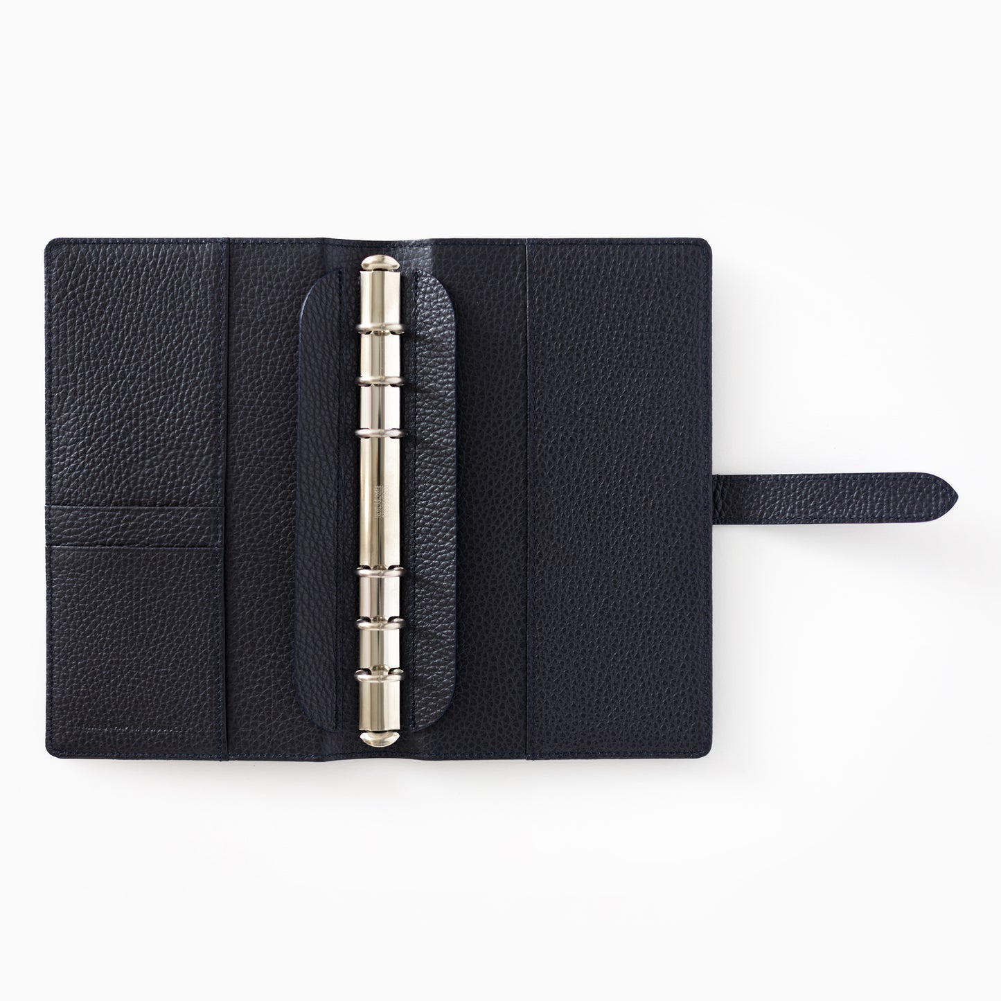 【予約商品】伊勢擬革紙 システム手帳 バイブルサイズ 紫紺  数量限定