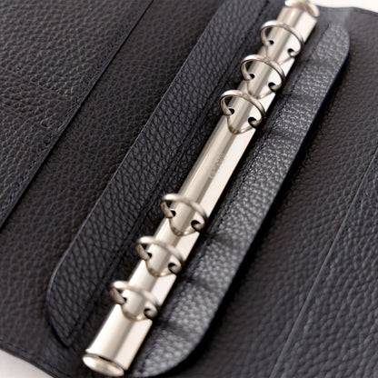 【予約商品】伊勢擬革紙 システム手帳 バイブルサイズ 紫紺  数量限定