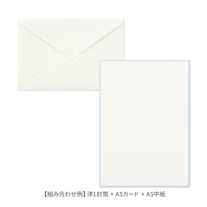 PAPER PALETTE A5カード リ・シマメ スノーホワイト 100枚