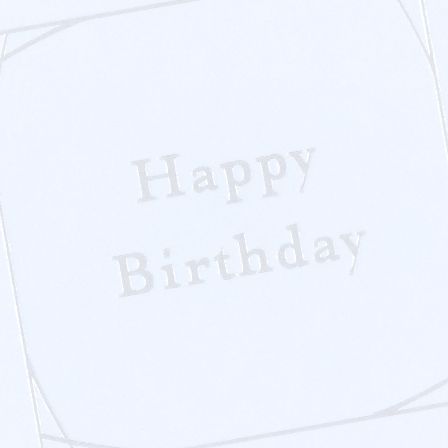 Dressco グリーティングカード Happy Birthday ホワイト