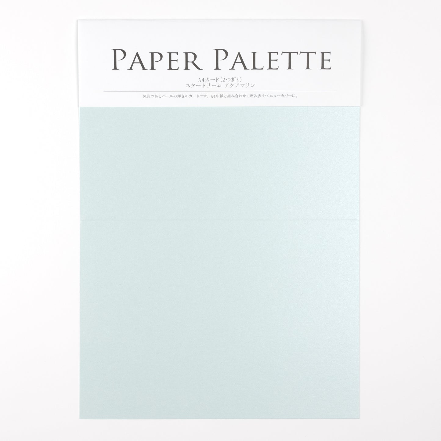 PAPER PALETTE A4 スタードリーム アクアマリン