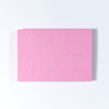 PAPER PALETTE メッセージ HELLO! マーメイド ローズ