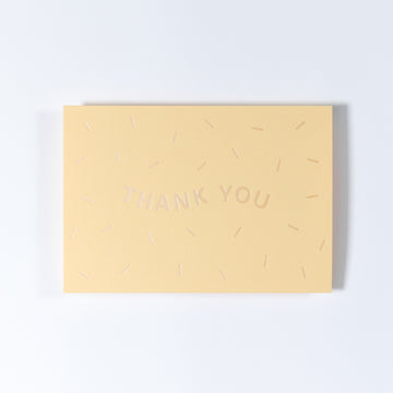 PAPER PALETTE メッセージ THANK YOU NTラシャ クリーム