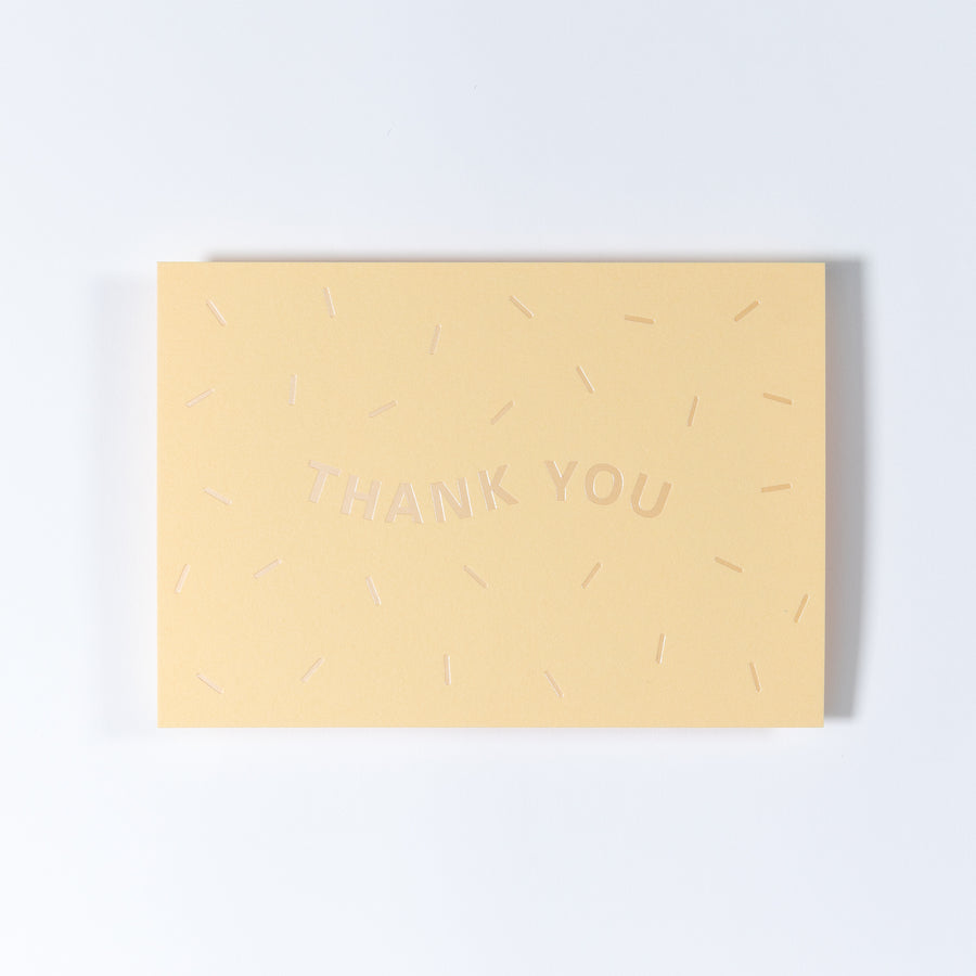 PAPER PALETTE メッセージ THANK YOU NTラシャ クリーム