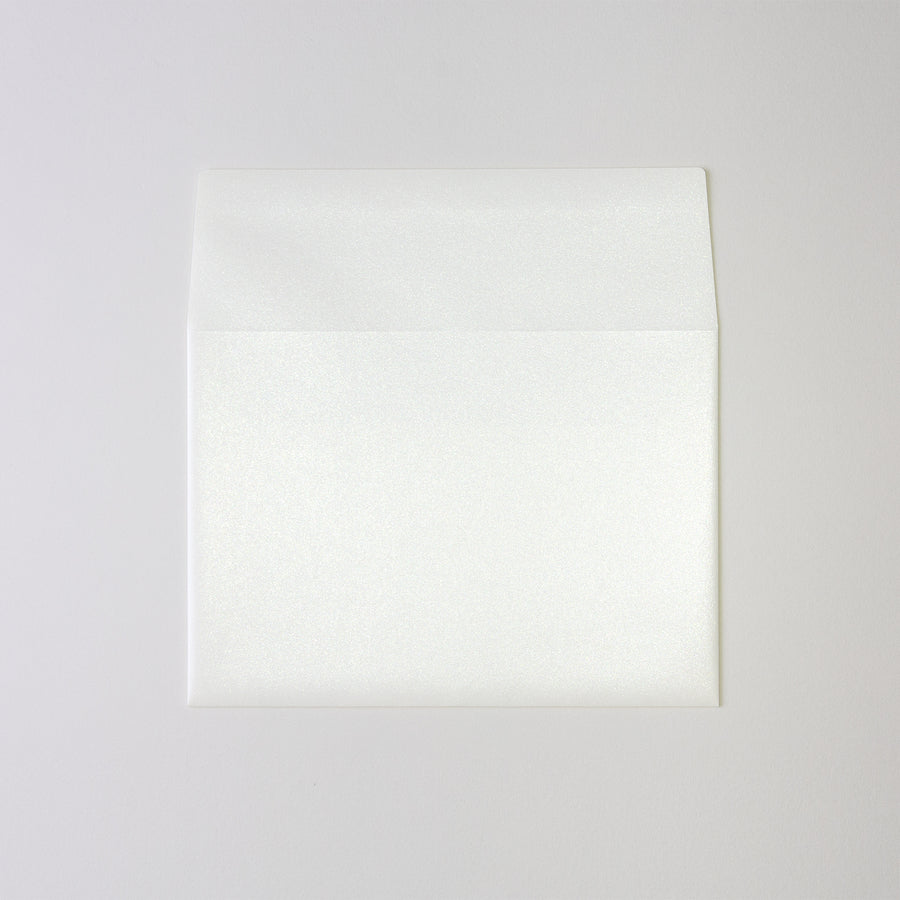 デザイン封筒 洋2 ペルーラ ホワイト