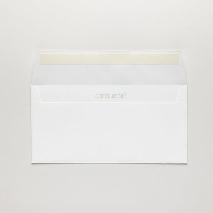 デザイン封筒 DL コンケラーレイド ブリリアントホワイト