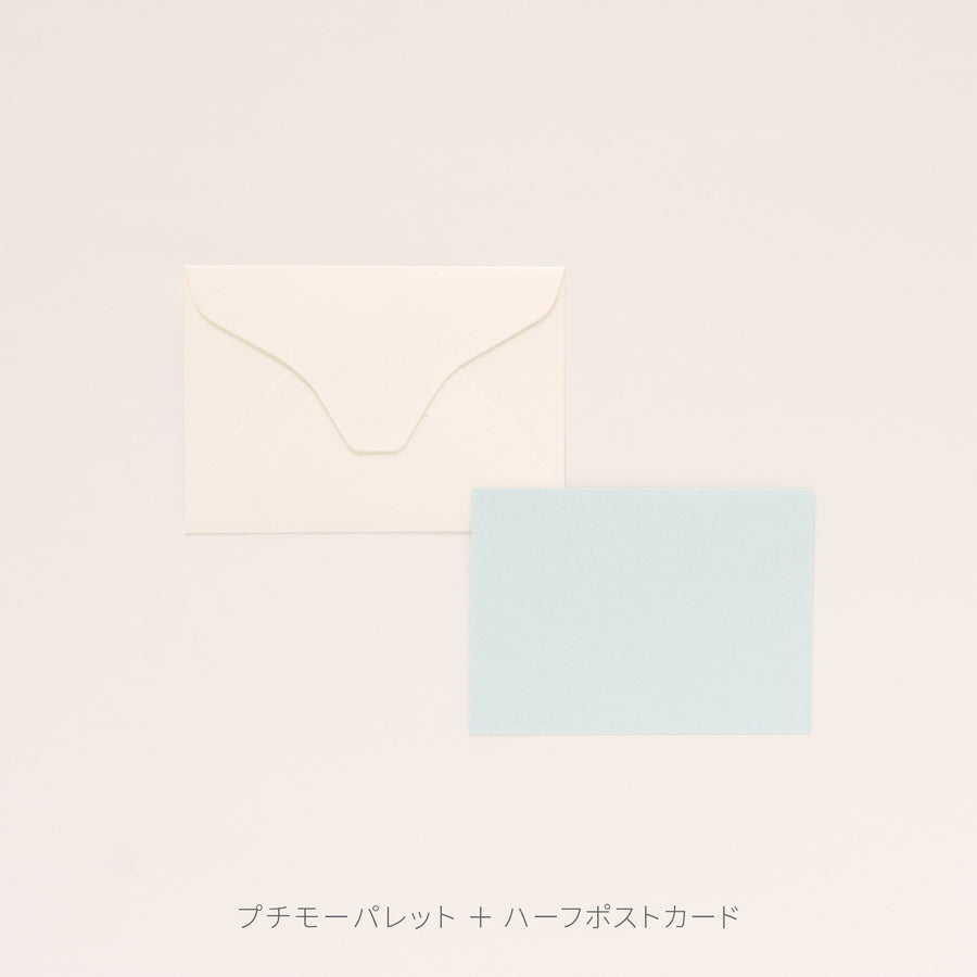 PAPER PALETTE ハーフポストカード オパール うす鼠
