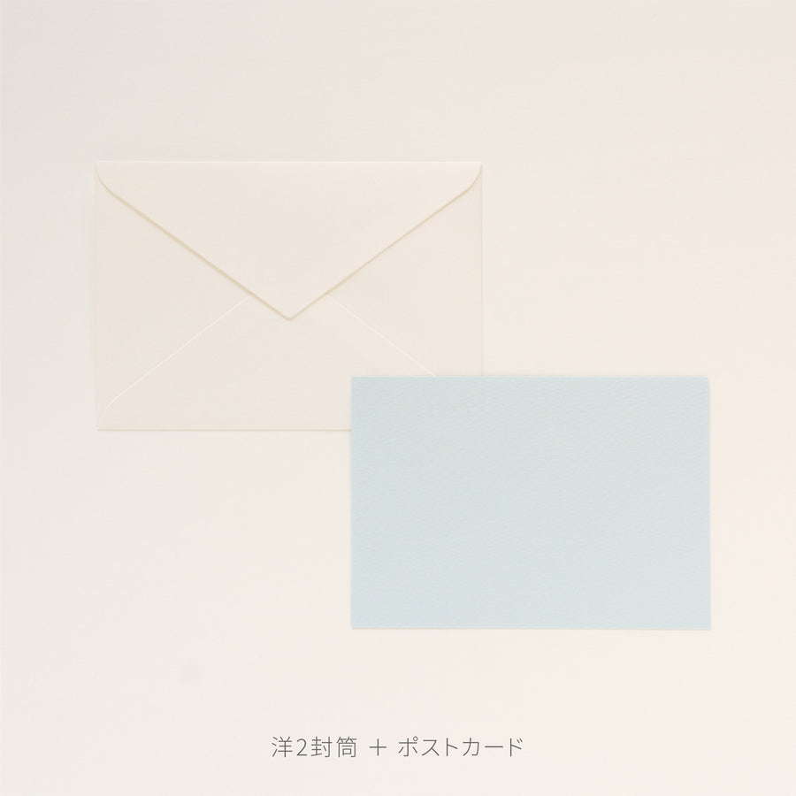 PAPER PALETTE ポストカード 里紙 白