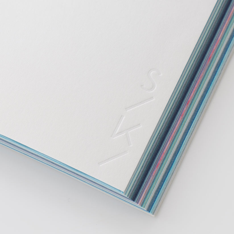 TAKEO PAPER SIKI Notebook M - Tsuyu (Rainy Blue)