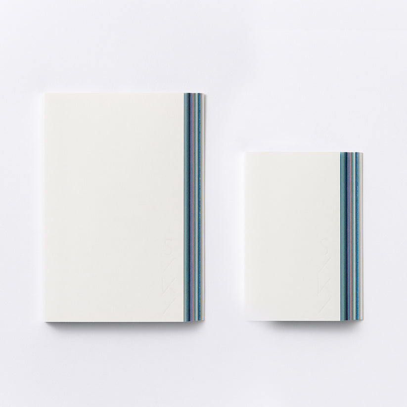 TAKEO PAPER SIKI Notebook M - Tsuyu (Rainy Blue)